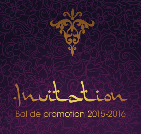invitation bal de promotion, les 1001 nuits, proposition 01, nicolas dechef, infographiste & photographe, namur & charleroi