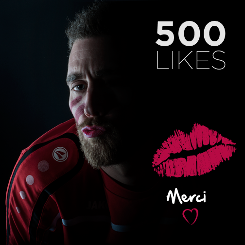 post facebook, 500 likes, gembloux floorball club, infographiste nicolas dechef
